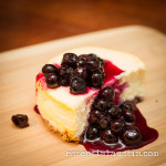 Lavender Cheesecake with Blueberry Lavender Sauce Lavender Cheesecake with Blueberry-Lavender Sauce